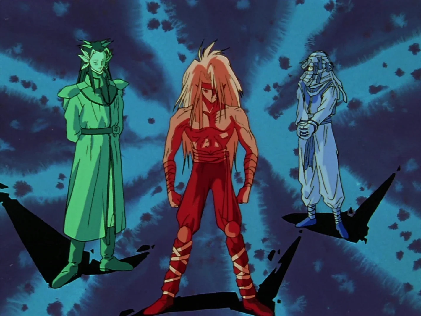 Os três reis do Makai: Yomi, Raizen e Mukuro